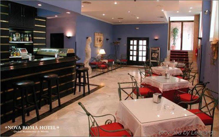 Nova Roma Hotel Mérida Restoran gambar